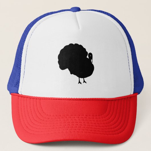 Turkey Silhouette Trucker Pet (Voorkant)