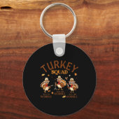 Turkey Squad Ot Pt Slp Occupational Therapy Thanks Sleutelhanger (Voorkant)