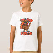 Turkey Squad – Thanksgiving Edition T-shirt (Voorkant)