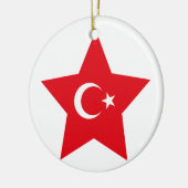 Turkey Star Keramisch Ornament (Links)