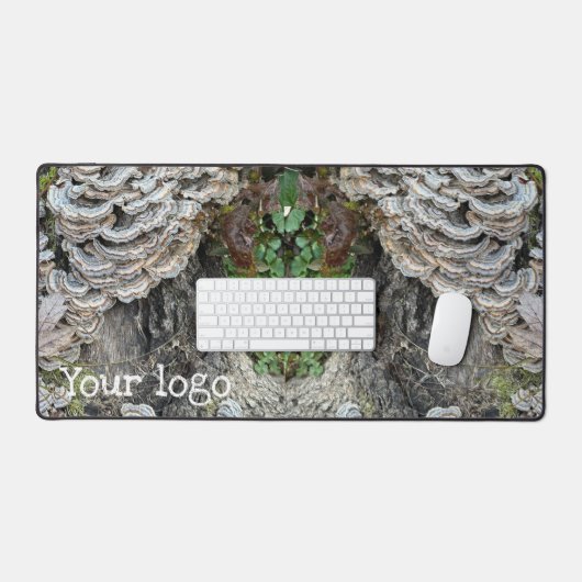 "Turkey Tail Mushrooms" Bureaumat (Keyboard & Muis)