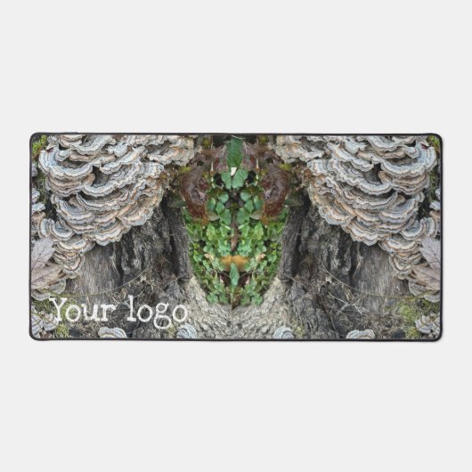 "Turkey Tail Mushrooms" Bureaumat (Voorkant)