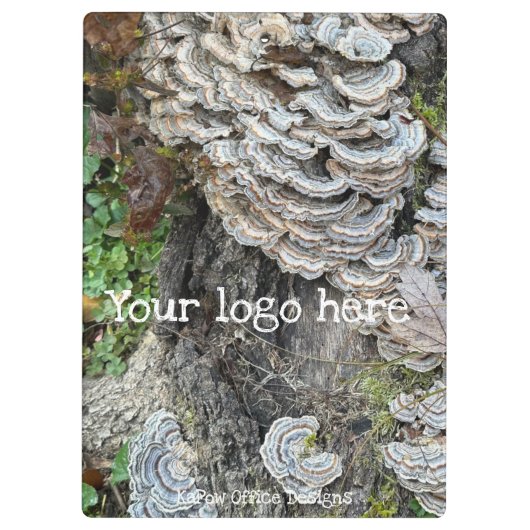 "Turkey Tail Mushrooms" Klembord (Achterkant)