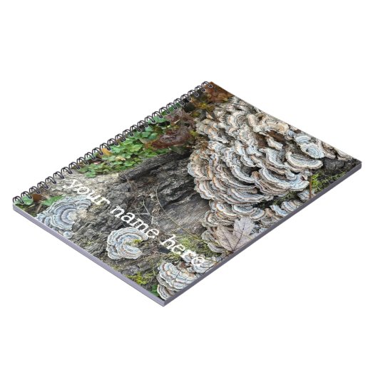 "Turkey Tail Mushrooms" Notitieboek (Linkerzijde)