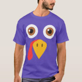 Turkey Thanksgiving Oversized T-shirt (Voorkant)