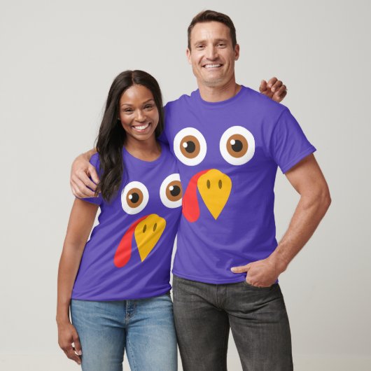 Turkey Thanksgiving Oversized T-shirt (Unisex)