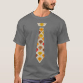 Turkey thanksgiving tie gift t-shirt (Voorkant)