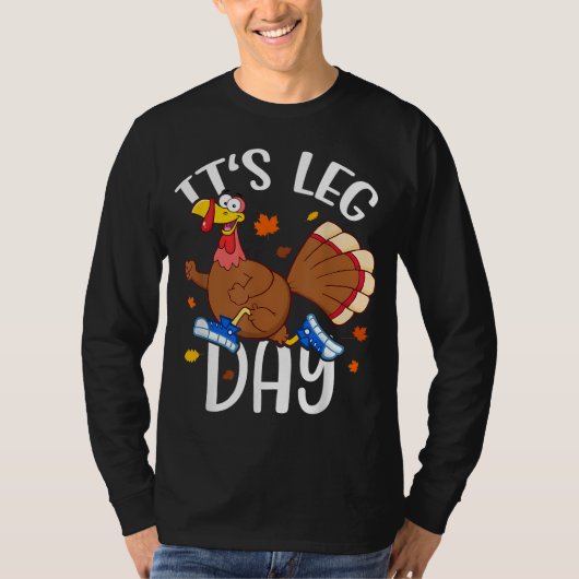 Turkey Trot Costume Kids Adults Thanksgiving Turke T-shirt (Voorkant)