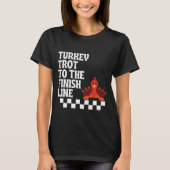Turkey Trot Runner Shirt | Thanksgiving Marathon T (Voorkant)