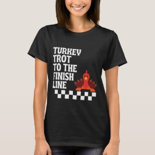 Turkey Trot Runner Shirt   Thanksgiving Marathon T