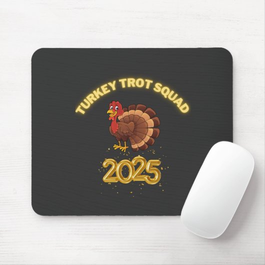 Turkey Trot Squad 2025 Muismat (Met muis)