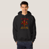 Turkey Trot Squad  Thanksgiving Running Costume Hoodie (Voorkant volledig)