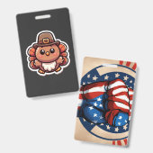 Turkey Trottin' Cutie Badge (Voor- en achterkant)