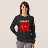 Turkey Türkiye Ankara Istanbul Turkish 3 T-shirt (Voorkant volledig)