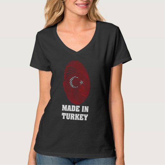 Turkey Türkiye Ankara Istanbul Turkish 6 T-shirt (Voorkant)