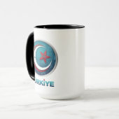 Turkey Turkiye Europe Asia Mok (Voorkant links)