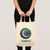 Turkey Turkiye Europe Asia Tote Bag (Voorkant (product))