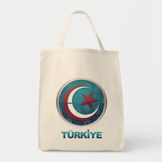 Turkey Turkiye Europe Asia Tote Bag (Voorkant)