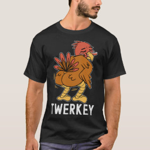 turkey twerking turkije leuk dansen turkije dank t-shirt