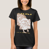 TURKEY Whisperer Awesome  Designs Present T-shirt (Voorkant)
