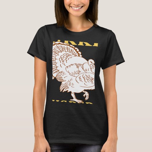 TURKEY Whisperer Awesome Designs Present T-shirt (Voorkant)