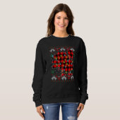 Turkey Xmas Lights Ugly Christmas Sweater (Voorkant volledig)