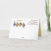 Turkeyphoria* Feestdagen Kaart (Achterkant)