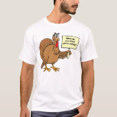 Turkeys Jokes T-shirt (Voorkant)