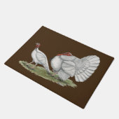 Turkeys White Holland Deurmat (Schuin)
