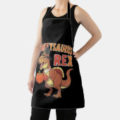 Turkeysaurus Rex Dab Kalkoen Dino Peuter Jongens Schort (Insitu)