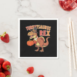 Turkeysaurus Rex Dab Turkey Dino Toddler Boys Servet