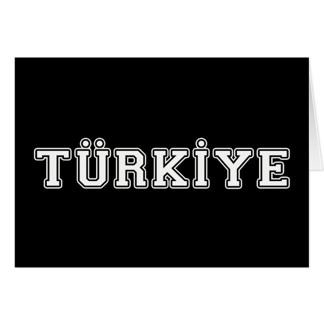 Turkije (Voorkant Horizontaal)