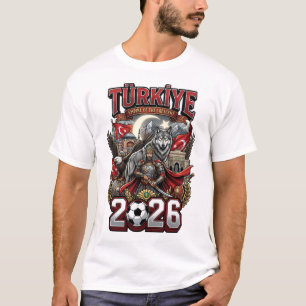 Turkije 2026 Fan T-Shirt