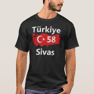 Turkije 58 Sivas Ayyildiz Türkiye T-shirt