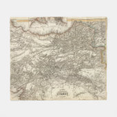 Turkije 5 fleece deken (Voorkant (Horizontaal))