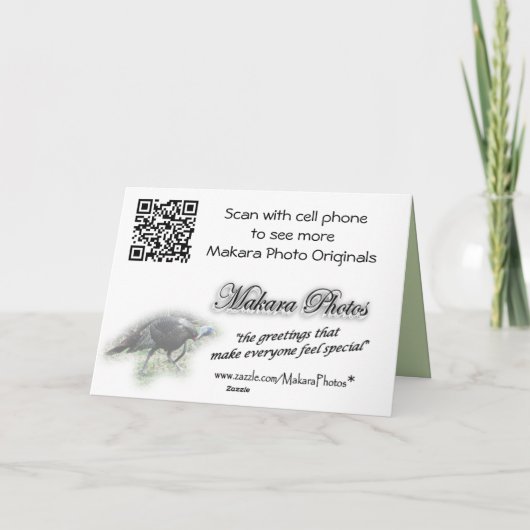 Turkije 6332-1 aanpassen elke gelegenheid kaart (Achterkant)