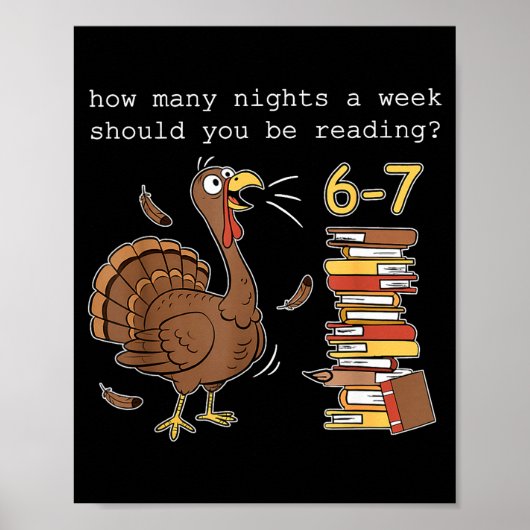 Turkije 6 7 Hoeveel Nachten Per Week Moet Je Le Poster (Voorkant)