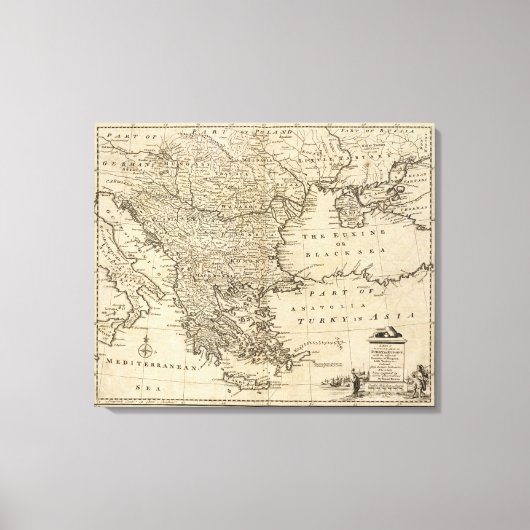 Turkije 7 canvas afdruk (Voorkant)