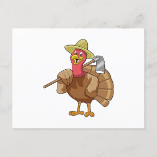 Turkije als boer briefkaart