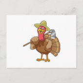 Turkije als boer briefkaart (Voorkant)