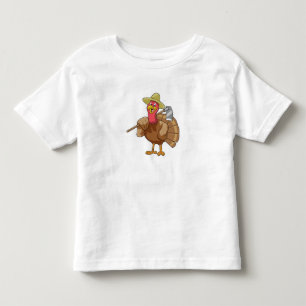 Turkije als landbouwer kinder shirts