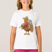 Turkije als landbouwer t-shirt (Voorkant)