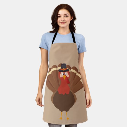 Turkije Apron Schort (Gedragen)