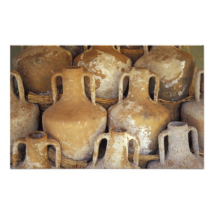 Turkije, Bodrum, Turquoise Coast, Bodrum Foto Afdruk