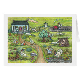 TURKIJE BOERDERIJ, LAND THANKSGIVING WENSKAART B