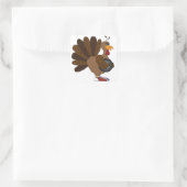 Turkije Bowl Vierkante Sticker (Tas)