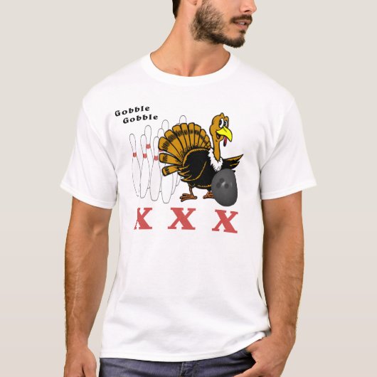 Turkije Bowling T-shirt (Voorkant)