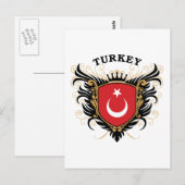 Turkije Briefkaart (Voorkant / Achterkant)