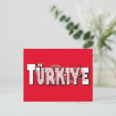 Turkije Briefkaart (Staand voorkant)