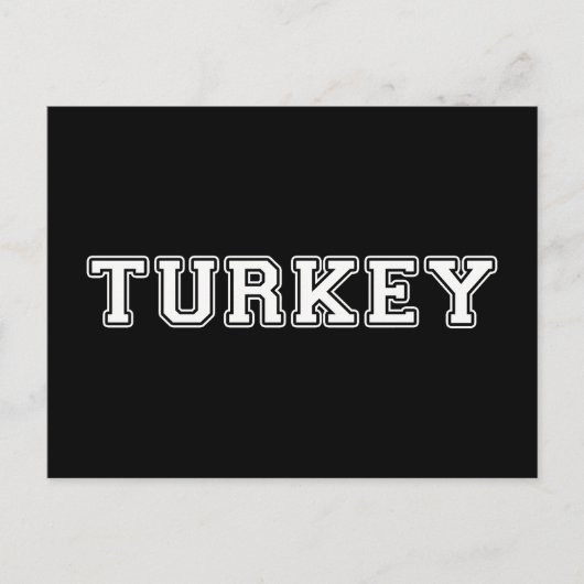 Turkije Briefkaart (Voorkant)